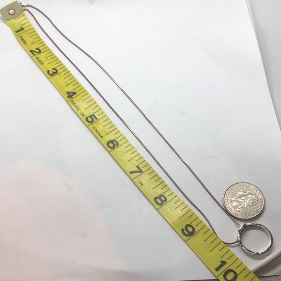 YOOS 925 Italy Silver Crystal Eternal Circle - Picture 11 of 13